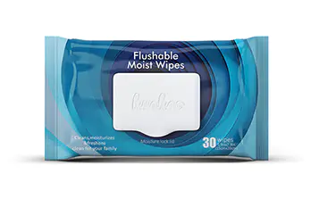 Flushable Moist Wipes